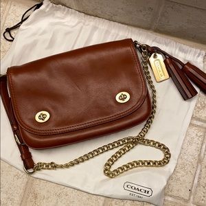 Coach Legacy Double Gusset Flap Bag